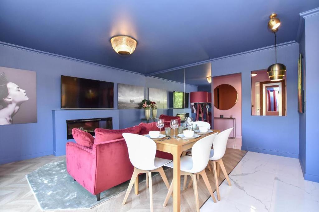 شقة Luxury Paris La Vie En Rose Jacuzzi Terrasse Parking المظهر الخارجي الصورة